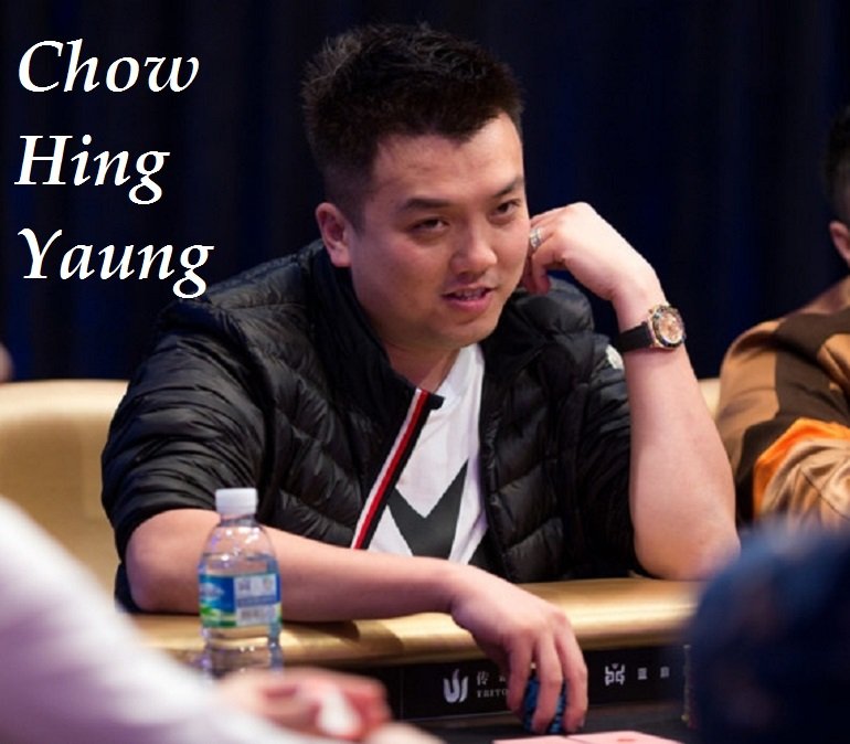 Chow Hing Yaung at 2018 Triton SHR Jeju Short Deck Event 100K